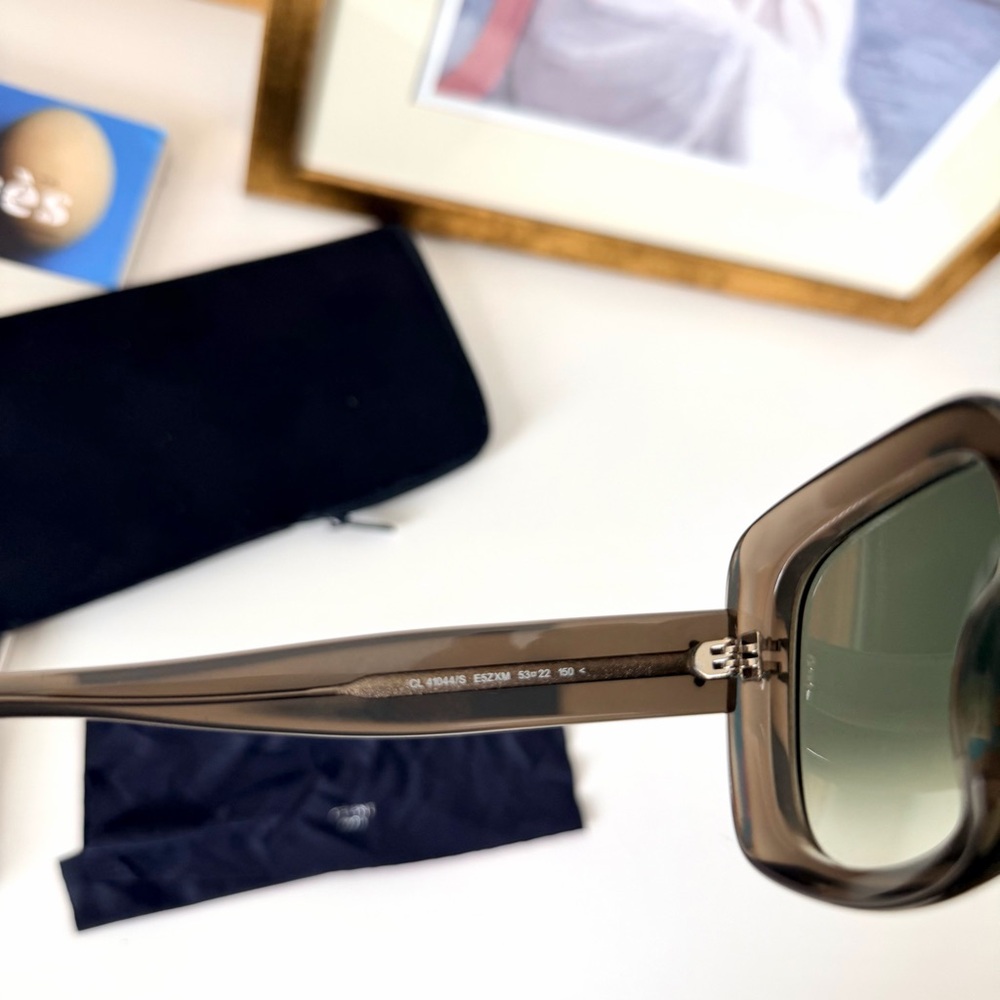 Celine Acetate Sunglasses‎ Oversized Frame - Picture 5 of 6